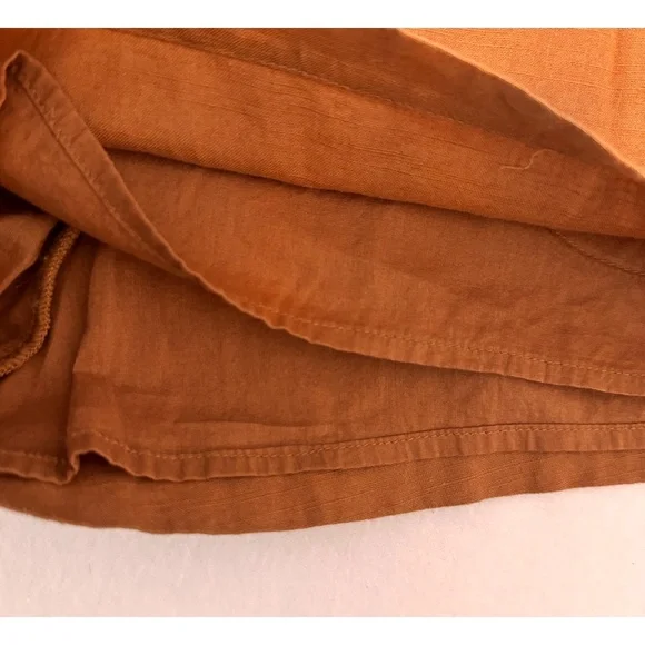 Abercrombie & Fitch Reddish Brown Adjustable Strap Belted Romper, w/ Pockets, M - Picture 14 of 14